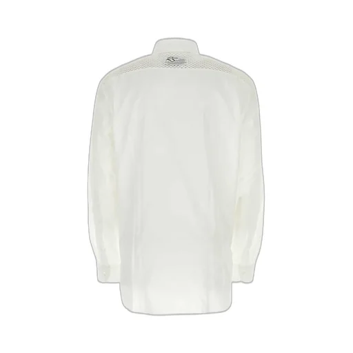 Raf Simons Mesh Detailed Oversized Shirt