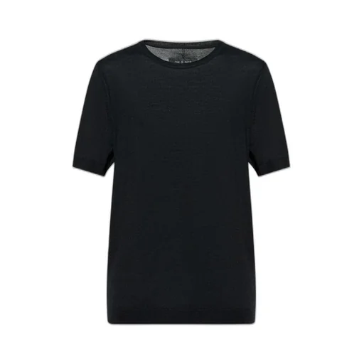 Rag & Bone Knit Short Sleeve Top