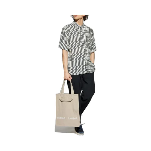Rag & Bone Striped Short Sleeve Shirt