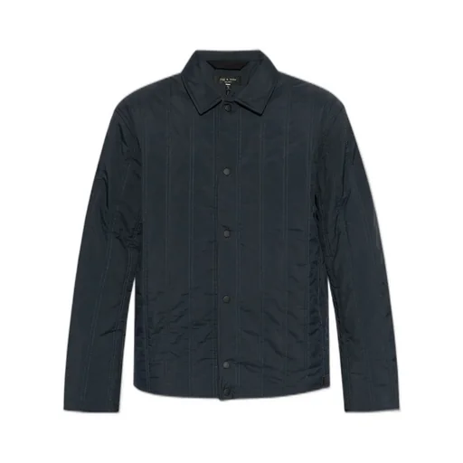 Rag & Bone Quilted Snap-Front Jacket