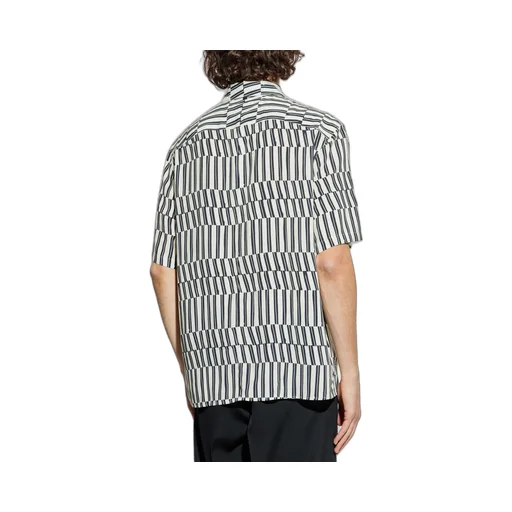 Rag & Bone Striped Short Sleeve Shirt
