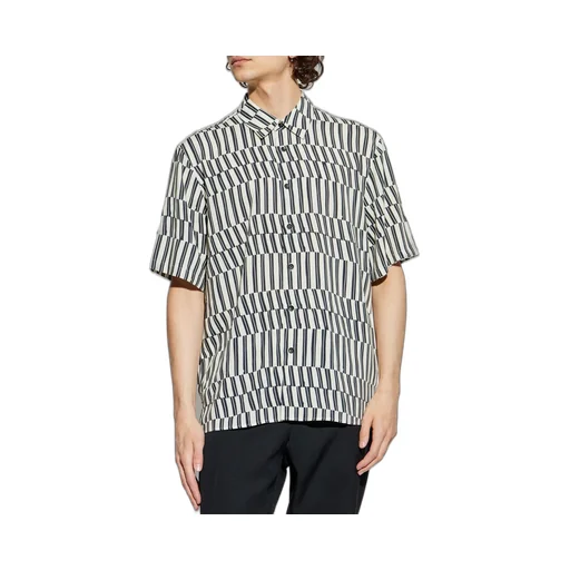 Rag & Bone Striped Short Sleeve Shirt