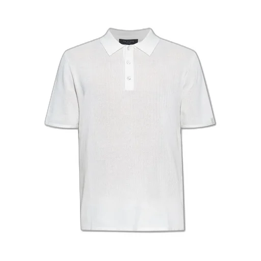 Rag & Bone Classic Textured Polo Shirt