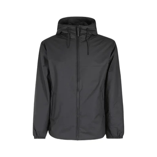 Rains Zip-Up Hooded Jacket
