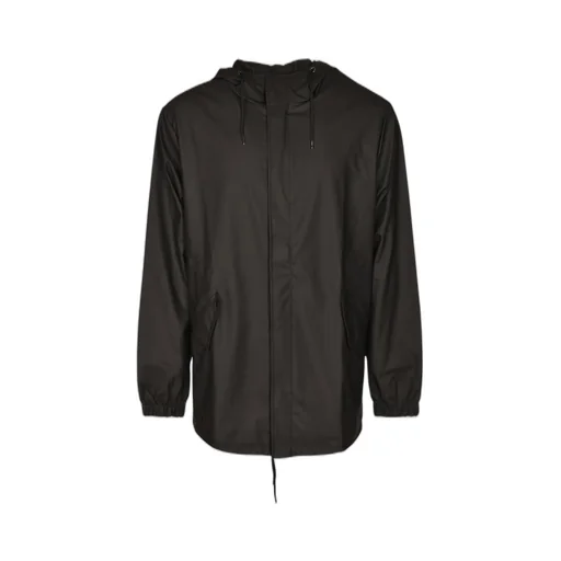 Rains Fishtail Drawstring Hooded Coat