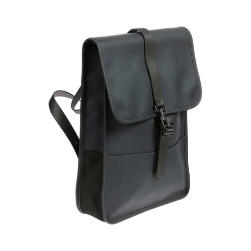 Rains Logo Detailed Foldover Top Backpack