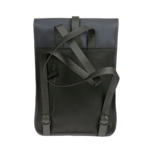 Rains Logo Detailed Foldover Top Backpack