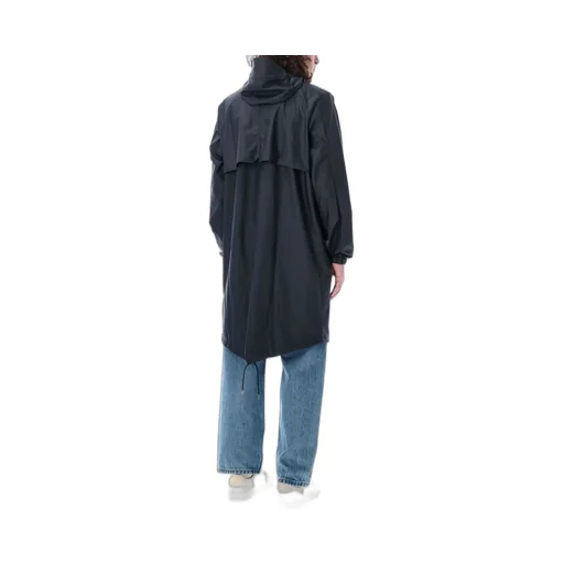 Rains Fishtail Drawstring Hooded Coat
