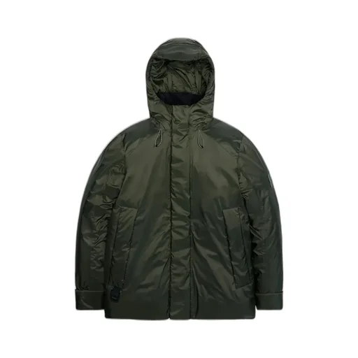 Rains Zip-Up Hooded Jacket