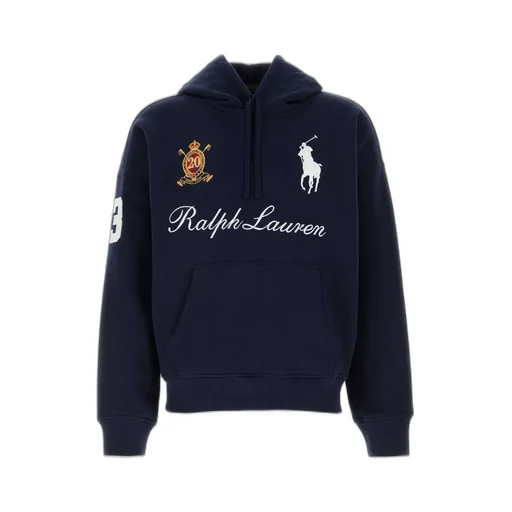 Ralph Lauren Logo Printed Drawstring Hoodie