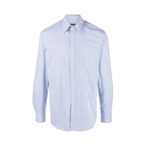 Ralph Lauren Purple Label Striped Button-Up Shirt