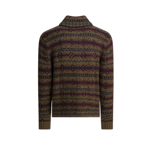 Ralph Lauren Rrl Fair-Isle Knitted Cardigan