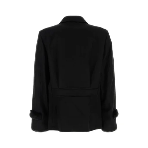 Random Identities Woven Peacoat