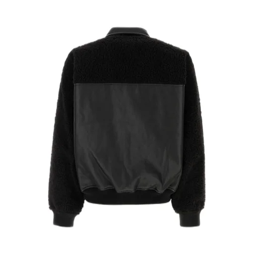 Random Identities Faux Shearling Bomber Jacket