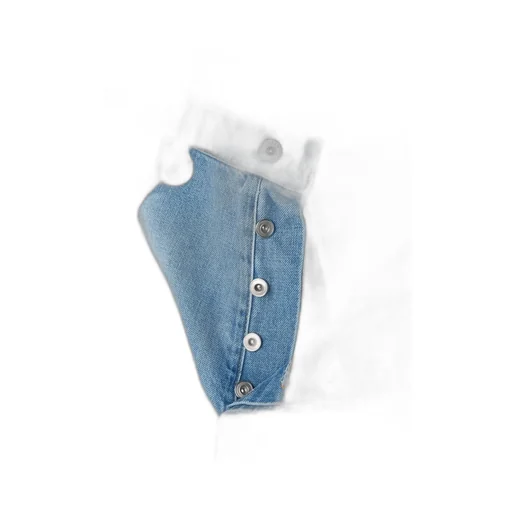 Random Identities Cut-Out Straight Jeans