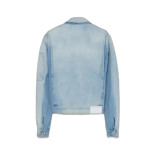 Random Identities Zipped Denim Jacket