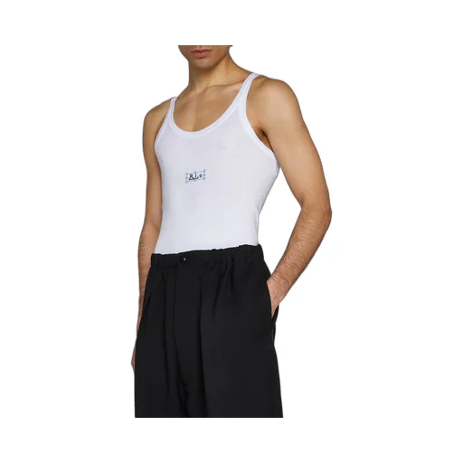 Random Identities Logo Printed Crewneck Tank Top