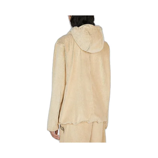 Ranra Steinn Drawstring Corduroy Hoodie