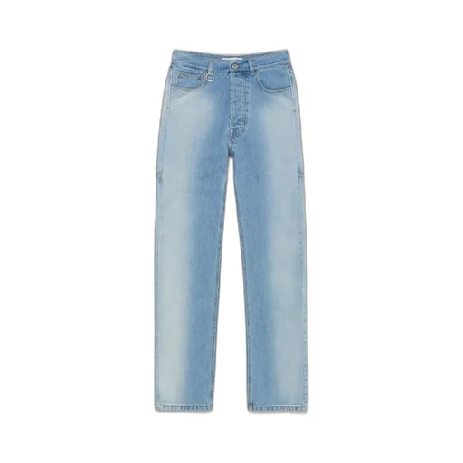 Random Identities Cut-Out Straight Jeans