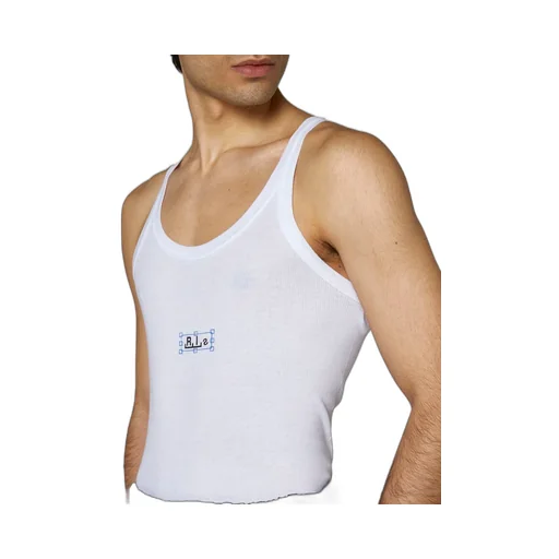 Random Identities Logo Printed Crewneck Tank Top