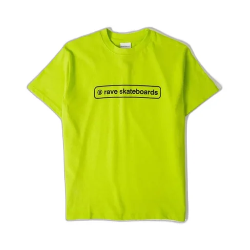 Rave Skateboards Crewneck Printed T-Shirt