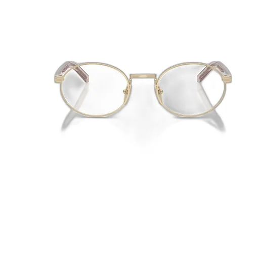 Prada Eyewear Oval Frame Glasses