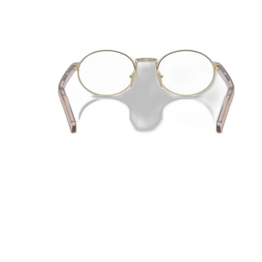 Prada Eyewear Oval Frame Glasses