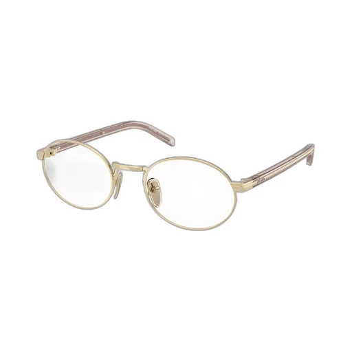 Prada Eyewear Oval Frame Glasses