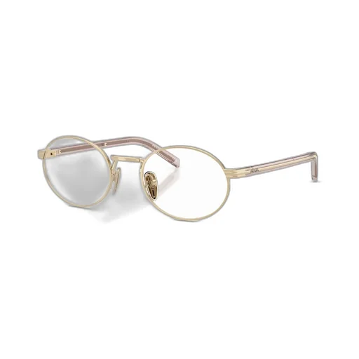 Prada Eyewear Oval Frame Glasses
