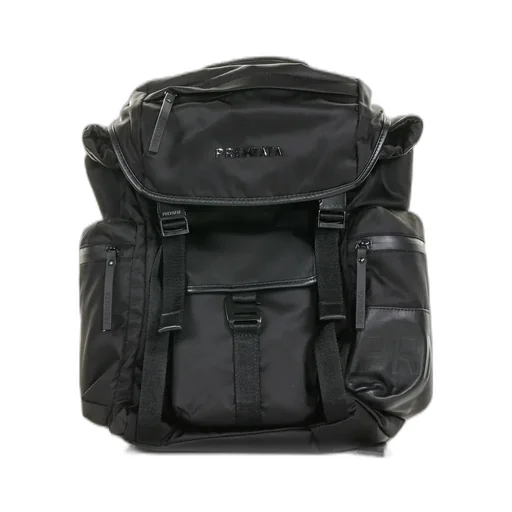Premiata Booker Logo Plaque Buckled Backpack