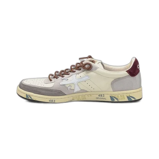 Premiata Bsktclay Lace-Up Sneakers