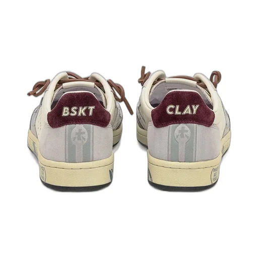 Premiata Bsktclay Lace-Up Sneakers
