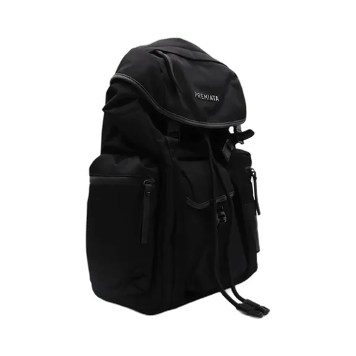 Premiata Logo Lettering Pocket Detail Backpack