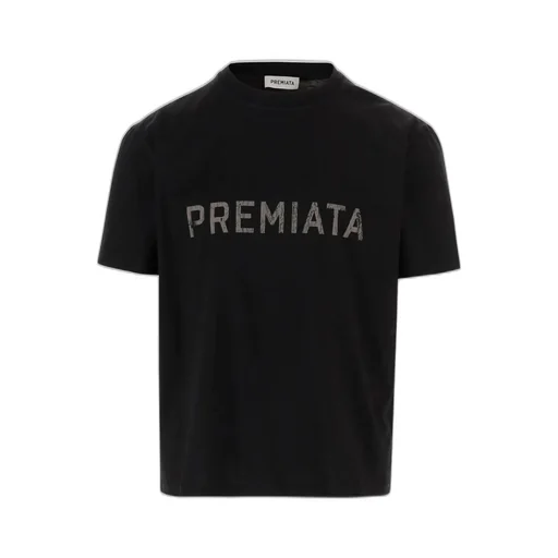 Premiata Logo Printed Crewneck T-Shirt