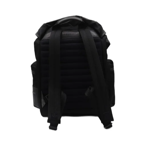 Premiata Logo Lettering Pocket Detail Backpack