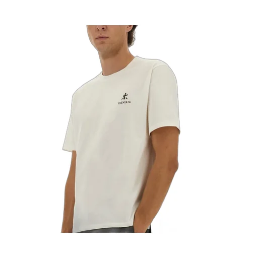 Premiata Logo Printed Crewneck T-Shirt