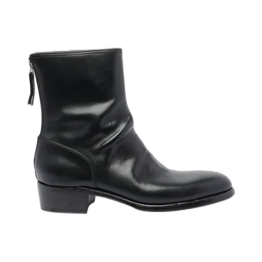 Premiata Round Toe Zipped Boots