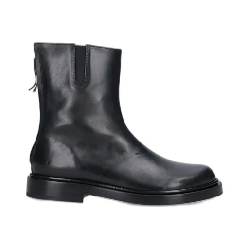 Premiata Round Toe Ankle Boots