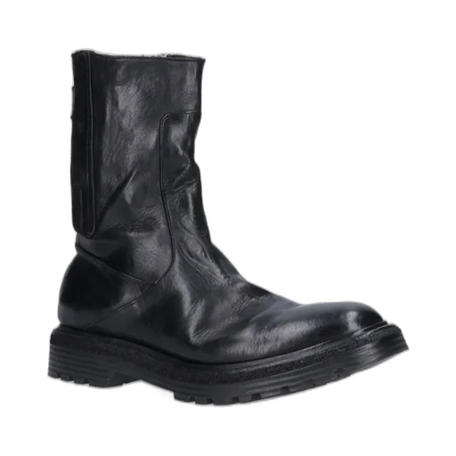 Premiata Round Toe Ankle Boots
