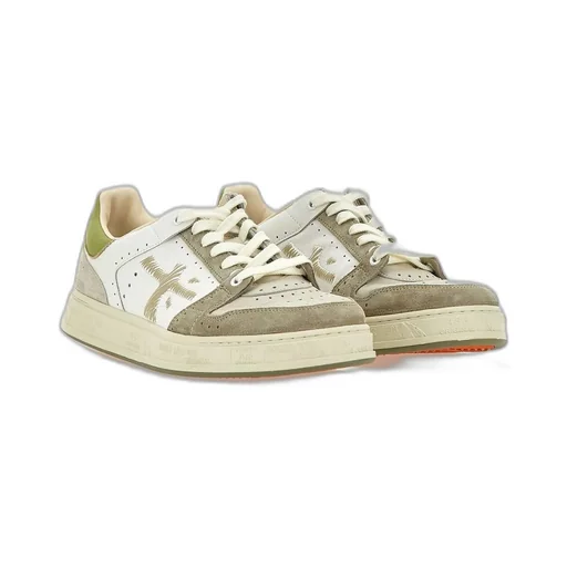 Premiata Round Toe Lace-Up Sneakers
