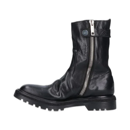 Premiata Round Toe Ankle Boots