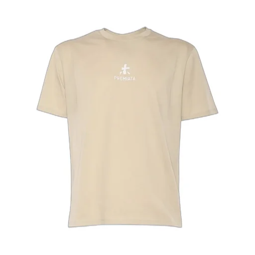 Premiata Logo Printed Side Slits T-Shirt