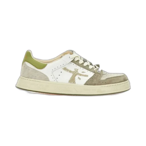 Premiata Round Toe Lace-Up Sneakers