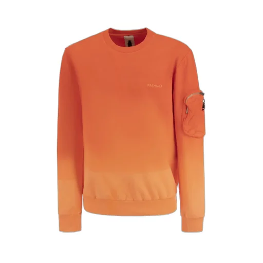 Premiata Logo-Printed Gradient Crewneck Sweatshirt