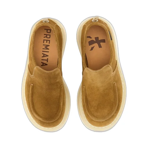 Premiata Round Toe Chunky Loafers