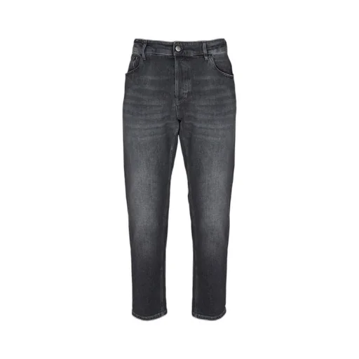 Pt Torino Denim Logo-Patch Straight-Leg Jeans