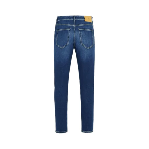 Pt05 Contrast-Stitching Denim Jeans