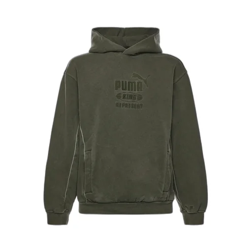 Puma X Represent Logo Embroderied Hoodie
