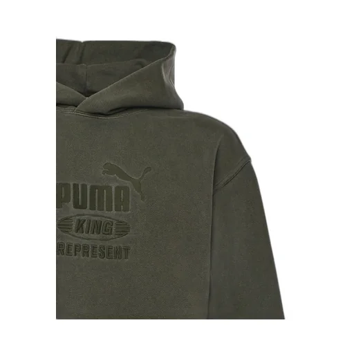 Puma X Represent Logo Embroderied Hoodie