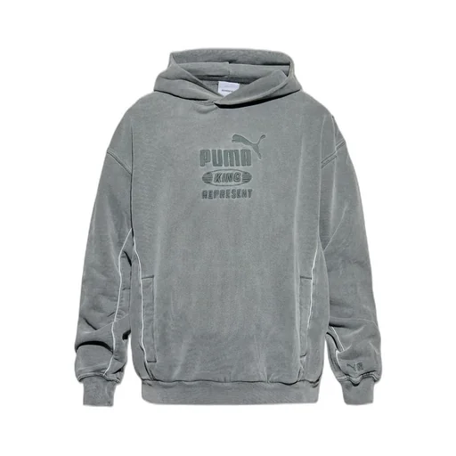 Puma X Represent Logo Embroderied Hoodie